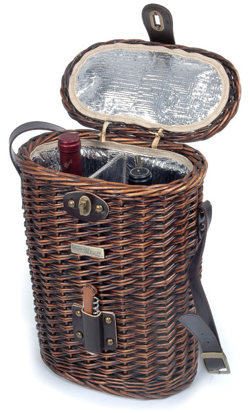 WILLOW WINE BASKET