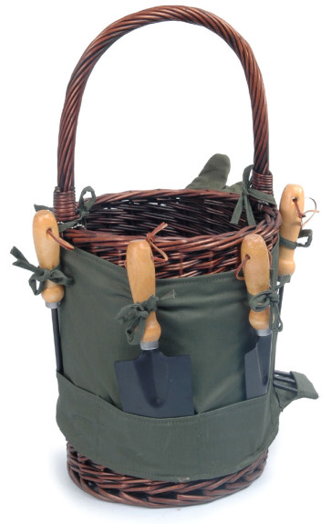 WILLOW GARDENING  BASKET