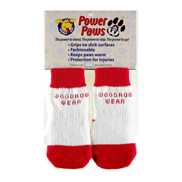 Power Paws Advanced Extra Large Red/White Stripe