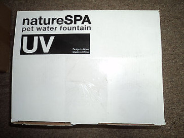 American Valley Pet Nature Spa UV Pet Water Fountain With LED
