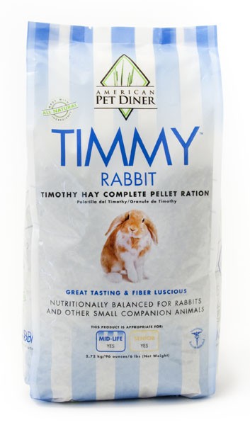 American Pet Diner Timmy Rabbit Pellets 6 pound