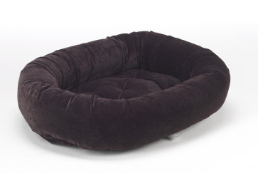 Bowsers Donut Dog Bed Microvelvet XL-Eggplant