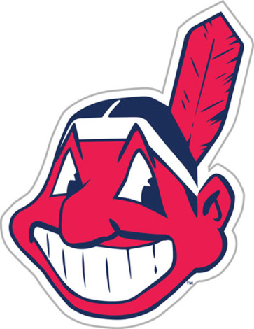 Freemon Die MLB Team 12" Vinyl Magnet Major League Baseball Teams-Cleveland Indians