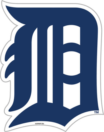 Freemon Die MLB Team 12" Vinyl Magnet Major League Baseball Teams-Detroit Tigers