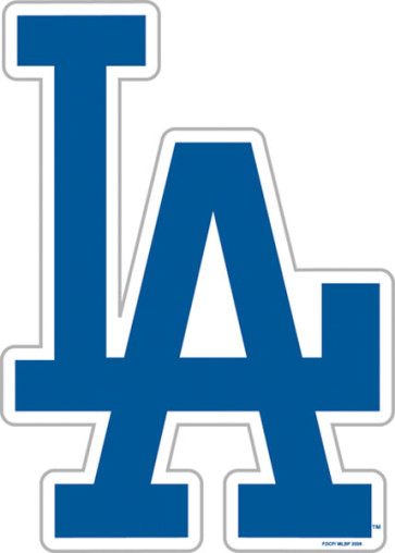 Freemon Die MLB Team 12" Vinyl Magnet Major League Baseball Teams-Los Angeles Dodgers