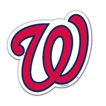 Freemon Die MLB Team 12" Vinyl Magnet Major League Baseball Teams-Washington Nationals