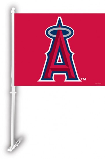BSI MLB Team Car Flag W Wall Brackett Major League Baseball Teams-Anaheim Angels