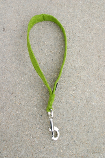 The Good Dog Company Hemp Corduroy City Leash Collection-Avocado 1"" Hemp Corduroy City Leash