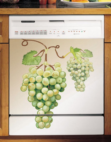 Appliance Art Grapes Magnetic Appliance Cover in Two Sizes-Small (23.5" X 18")