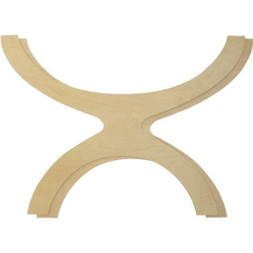Kittypod Couchette Vanity Plate Natural Maple- Vanity Plates for Kittypod furniture
