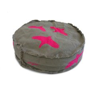 Kittypod Hemp Koosh - Multi Birdy Migration- Supa Plush Beds for Cats
