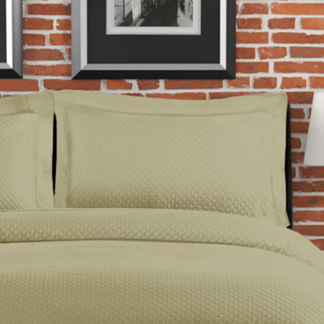 Diamante Standard Sham Sage - by LaMont Home