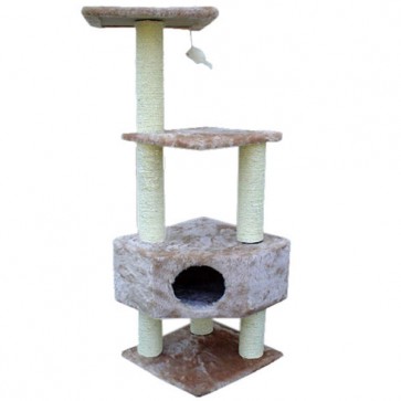Majestic Pet Products Casita Cat Tree Climber Scratcher Tower-52"" Casita Cat Tree