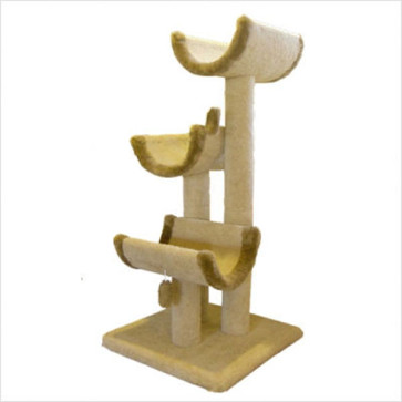 Majestic Pet Kitty Cat Jungle Gym Cat Tree Climber Tower-51"" Kitty Cat Jungle Gym