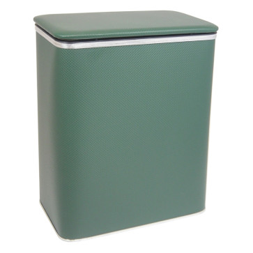 Budget Series Vinyl Hamper - Green/Silver WCR-1390GRSV