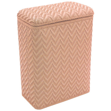 Elegante Collection Decorator Color Wicker Hamper - Tea Rose WCR-423TR