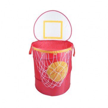 Bongo Buddy Basketball pop up hamper Red - Red WCR-6085RD