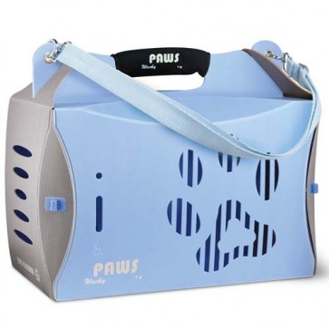 Wacky Paws ECO Carrier, V2, Small collapsible pet carrier-Blue