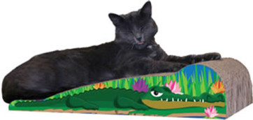 Imperial Cat Animal Scratch 'n Shapes Medium Alligator