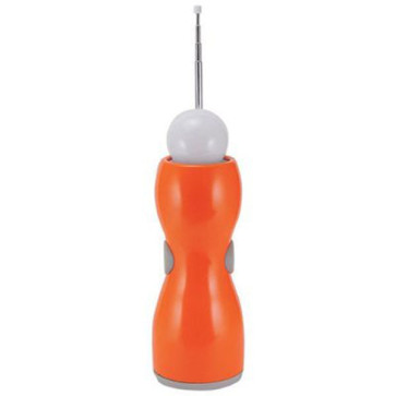 iTouchless Forever Last Radio/Dynamo Flashlight Designer Series-Orange