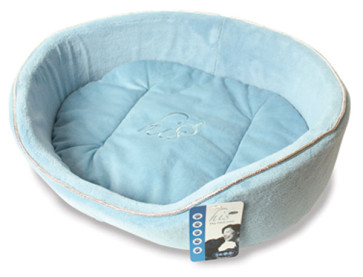 Our Pets His And Hers Plush Beds Dog Cat Bed-Blue