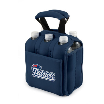 Picnic Time NFL Highlander 21" Rattan & bamboo basket  Cleveland Browns-New England Patriots Navy