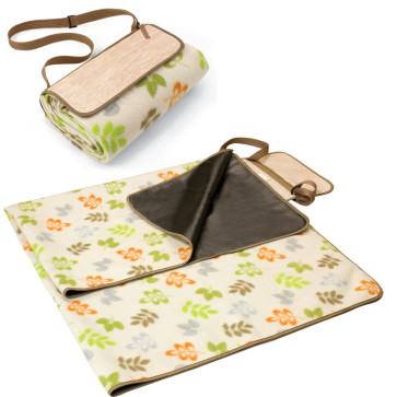 Picnic Time Botanica Blanket Outdoor Portable Blanket-Botanica Collection