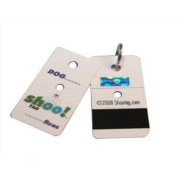 Shoo!Tag for Dogs.  Eliminates Ticks Mosquitoes Fleas and Flys Repellant-Flea, Tick - double