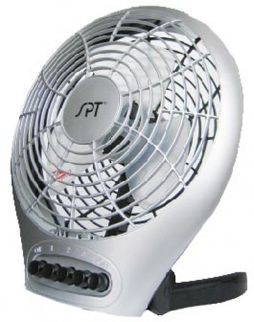 Sunpentown SF-0703: Desktop Fan with Ionizer (7")