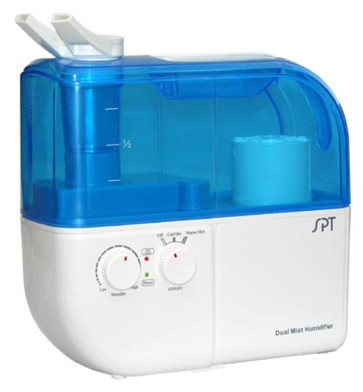 Sunpentown SU-4010: Dual Mist Humidifier with ION Exchange Filter