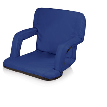Picnic Time Portable Ventura Reclining Seat Navy