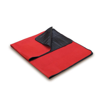 Picnic Time Blanket Tote Red Black