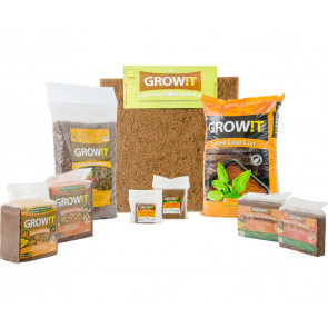 GROW!T GROW!T Coco Caps, 6", pack of 10