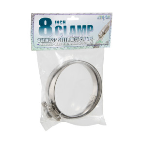 Active Air Stainless Steel Duct Clamps - 8"