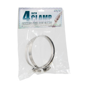 Active Air Stainless Steel Duct Clamps - 4"