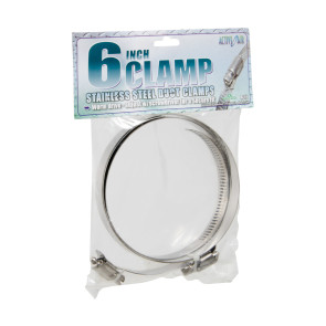 Active Air Stainless Steel Duct Clamps - 6"