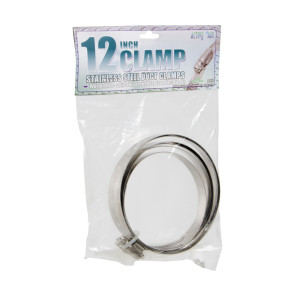 Active Air Stainless Steel Duct Clamps - 12"