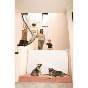 Bindaboo Retractable Gate - White