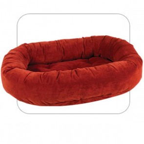 Bowsers Donut Dog Bed Microvelvet XL-Pomegranate