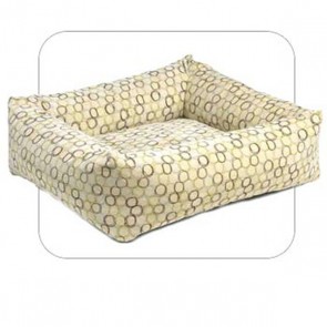 Bowsers Dutchie Microvelvet Dog Bed Large-Milano