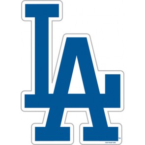 Freemon Die MLB Team 12" Vinyl Magnet Major League Baseball Teams-Los Angeles Dodgers