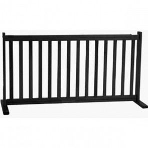Dynamic Accents Kensington Series 20" ALL Wood Large Free Standing Gate-Black