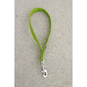 The Good Dog Company Hemp Corduroy City Leash Collection-Avocado 3/4"" Hemp Corduroy City Leash