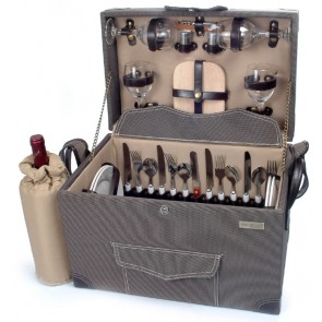 Picnic and Beyond The Weekender Collection Grey Picnic Box