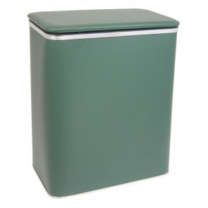 Budget Series Vinyl Hamper - Green/Silver WCR-1390GRSV
