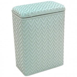 Elegante Collection Decorator Color Wicker Hamper - Herbal Green WCR-423HG