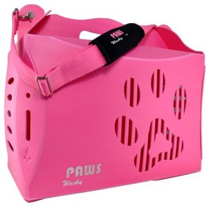 Wacky Paws ECO Carrier, V1, Large collapsible pet carrier-Pink