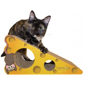 Imperial Cat Animal Scratch 'n Shapes Food Scratcher Cheese, Small