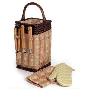 Picnic & Beyond Classique Willow BBQ Basket Pattern 