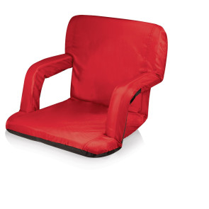 Picnic Time Portable Ventura Reclining Seat Red